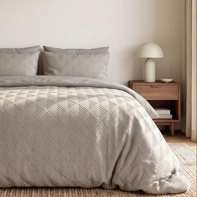 NordDream Embossed Modern Geo pussilakana 240x220