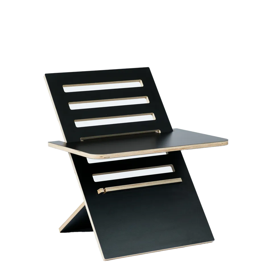 Hima Lifter seisomatyötaso Gloss Black musta outlet