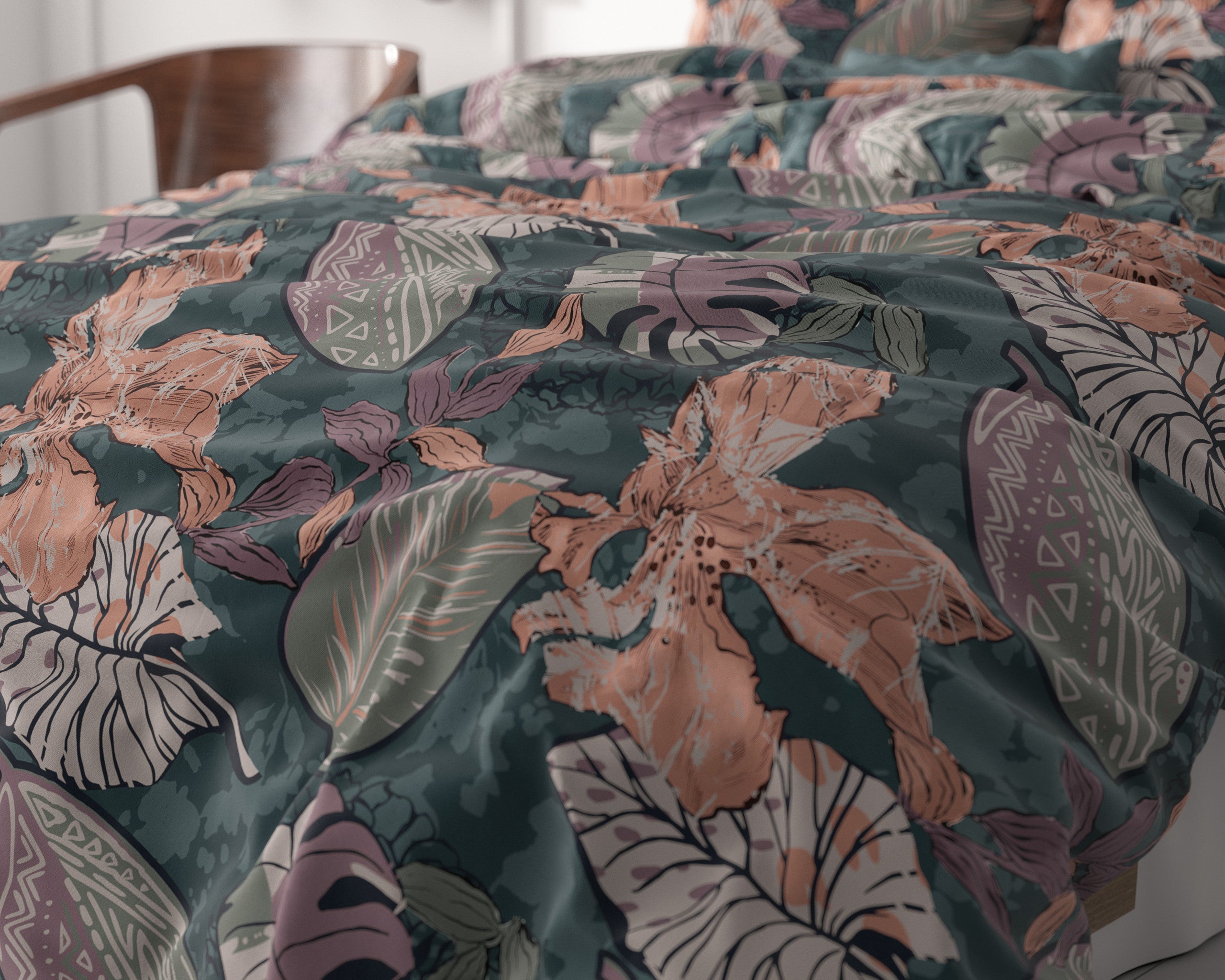 NordDream Classy Tushy pussilakana 140x200/220 vihreä