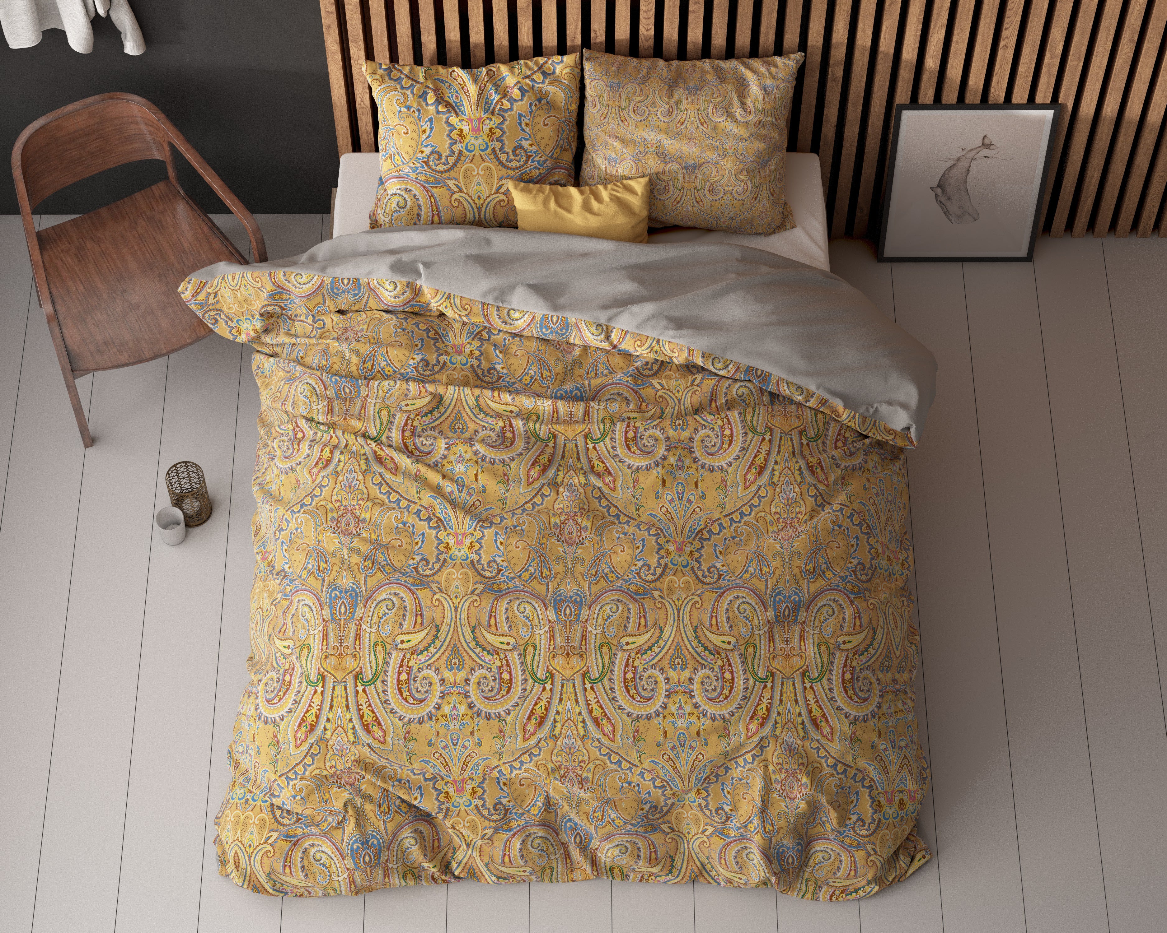 NordDream Essentials Emeline Goud pussilakana 140x200/220 kulta