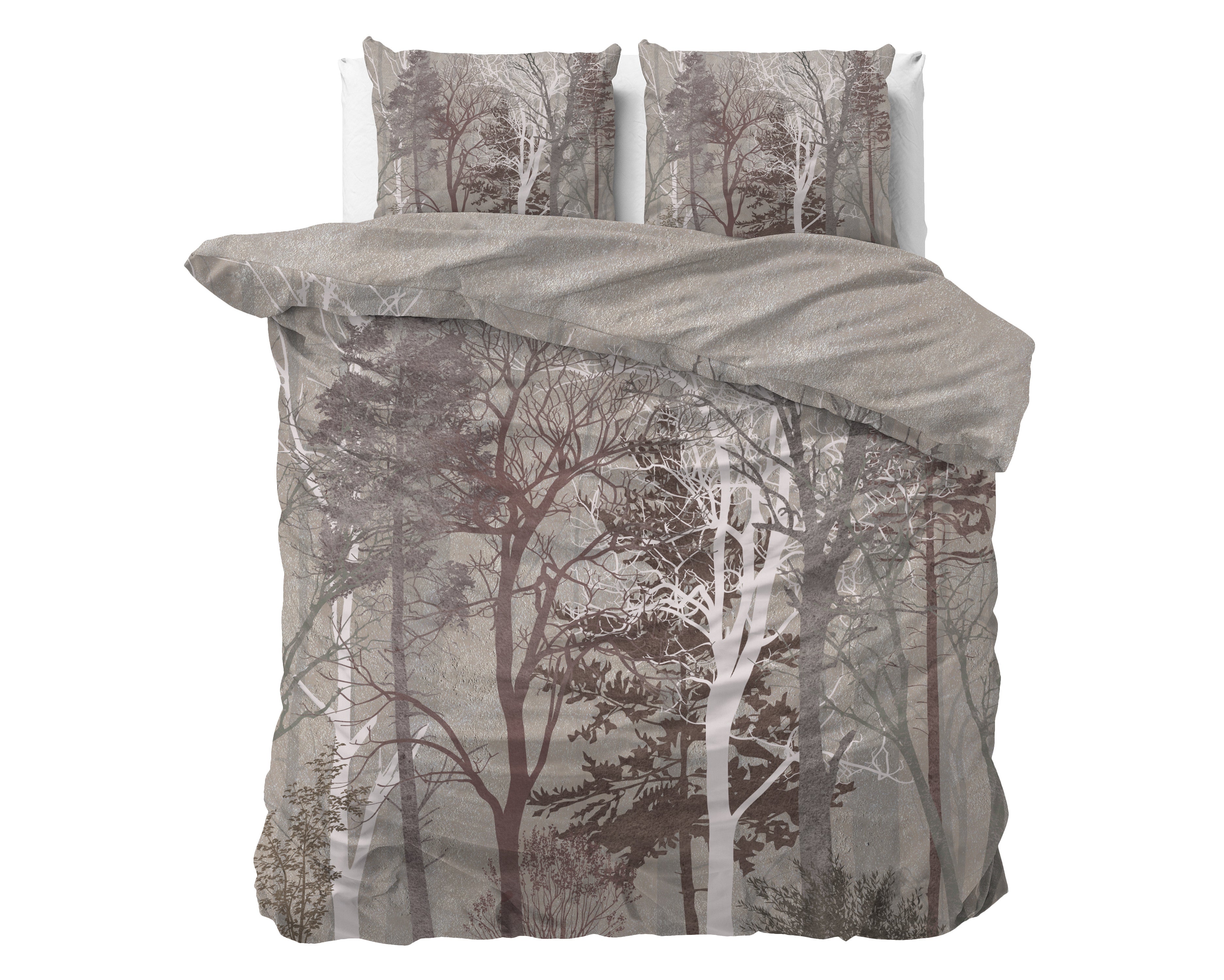 NordDream Nature Indre pussilakana 140x200 harmaa puuvilla