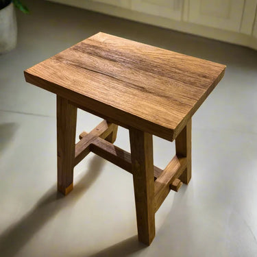 Sasus Rustica jakkara 40x30x45 cm kierrätystiikki