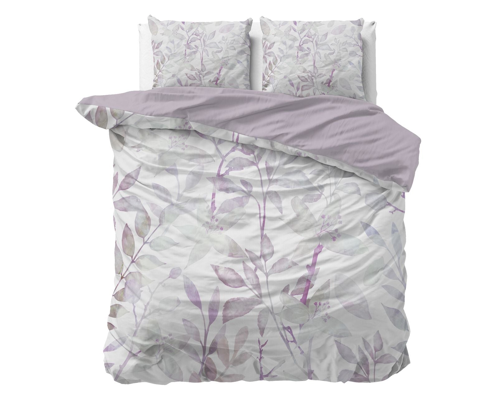 NordDream Essentials Water Leaves pussilakana 200x200cm valk