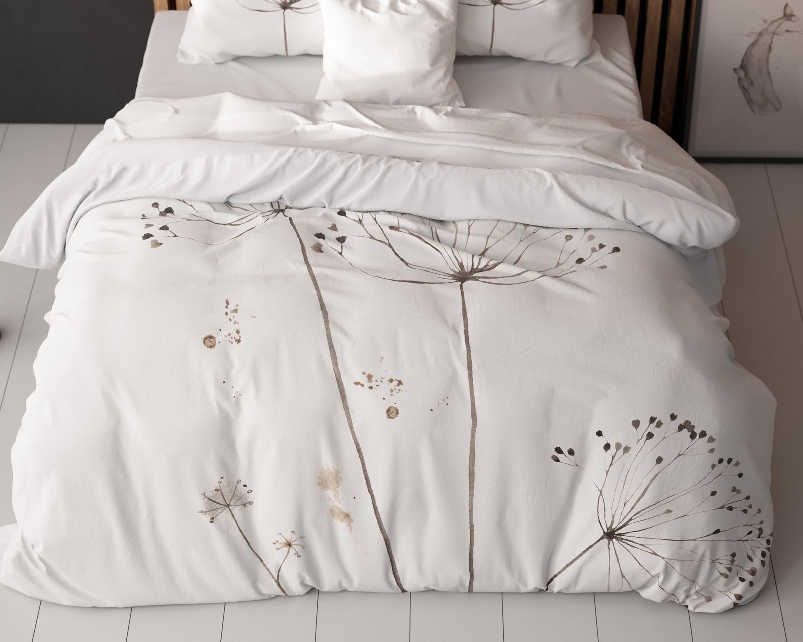 NordDream Essentials Light Spring pussilakana valkoinen 200x200