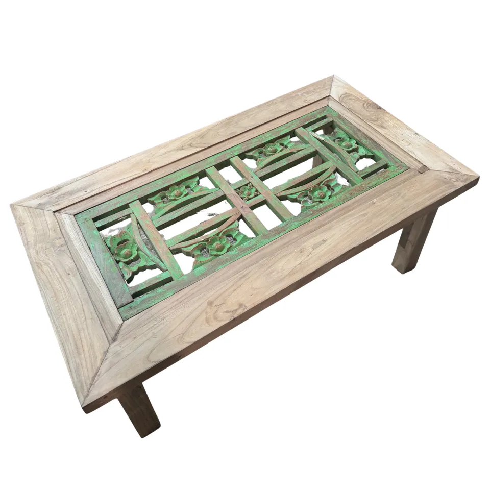 Sasus Vintage sohvapöytä 105x58x43 cm tiikki