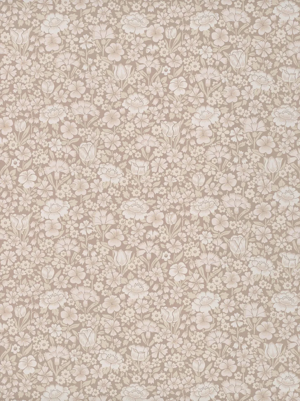 Little Greene National Trust Papers IV tapetti Spring Flowers Portland Stone non-woven