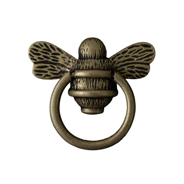 Sasus Bee rengasvedin antiikkimessinki 6,5 cm