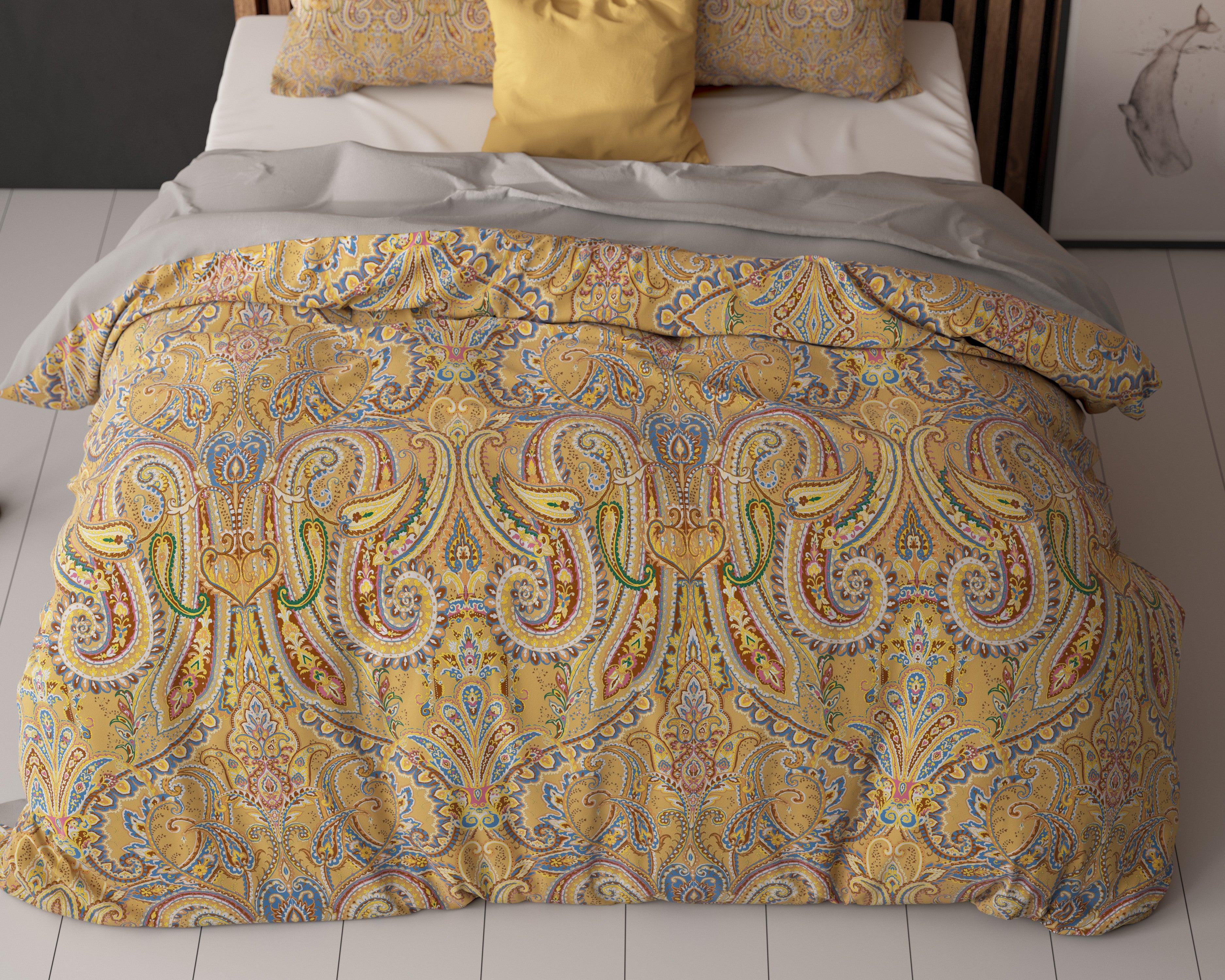NordDream Essentials Emeline Goud pussilakana 140x200/220 kulta