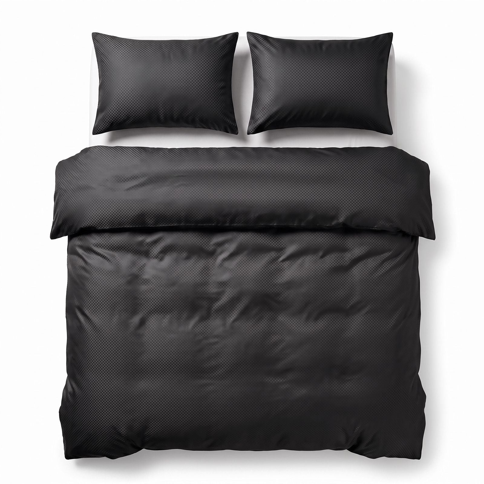 NordDream Hotel Satin Point Musta pussilakana 200x220