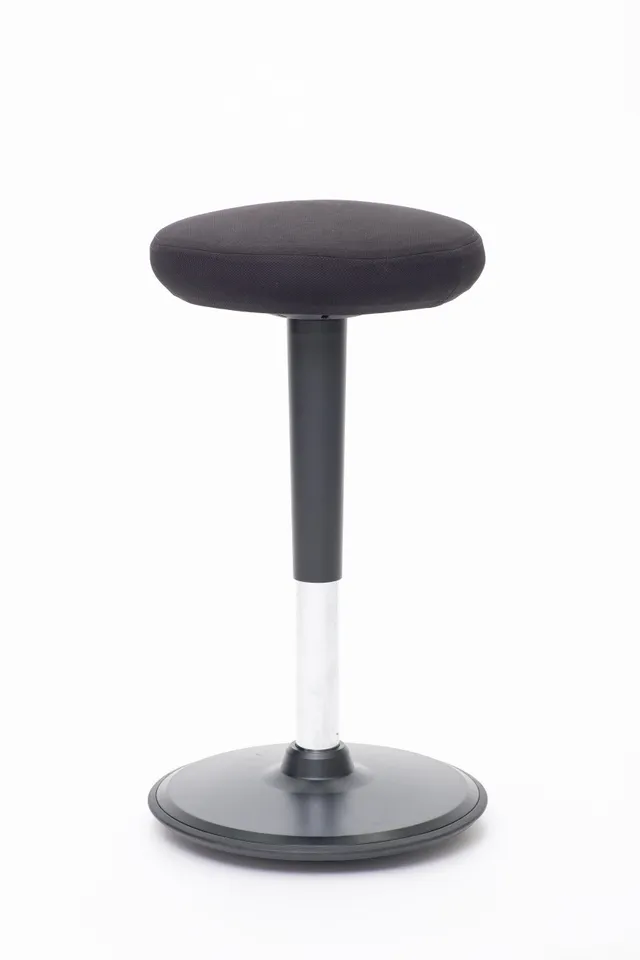 Stoo Round aktiivituoli korkea 57-86 cm musta
