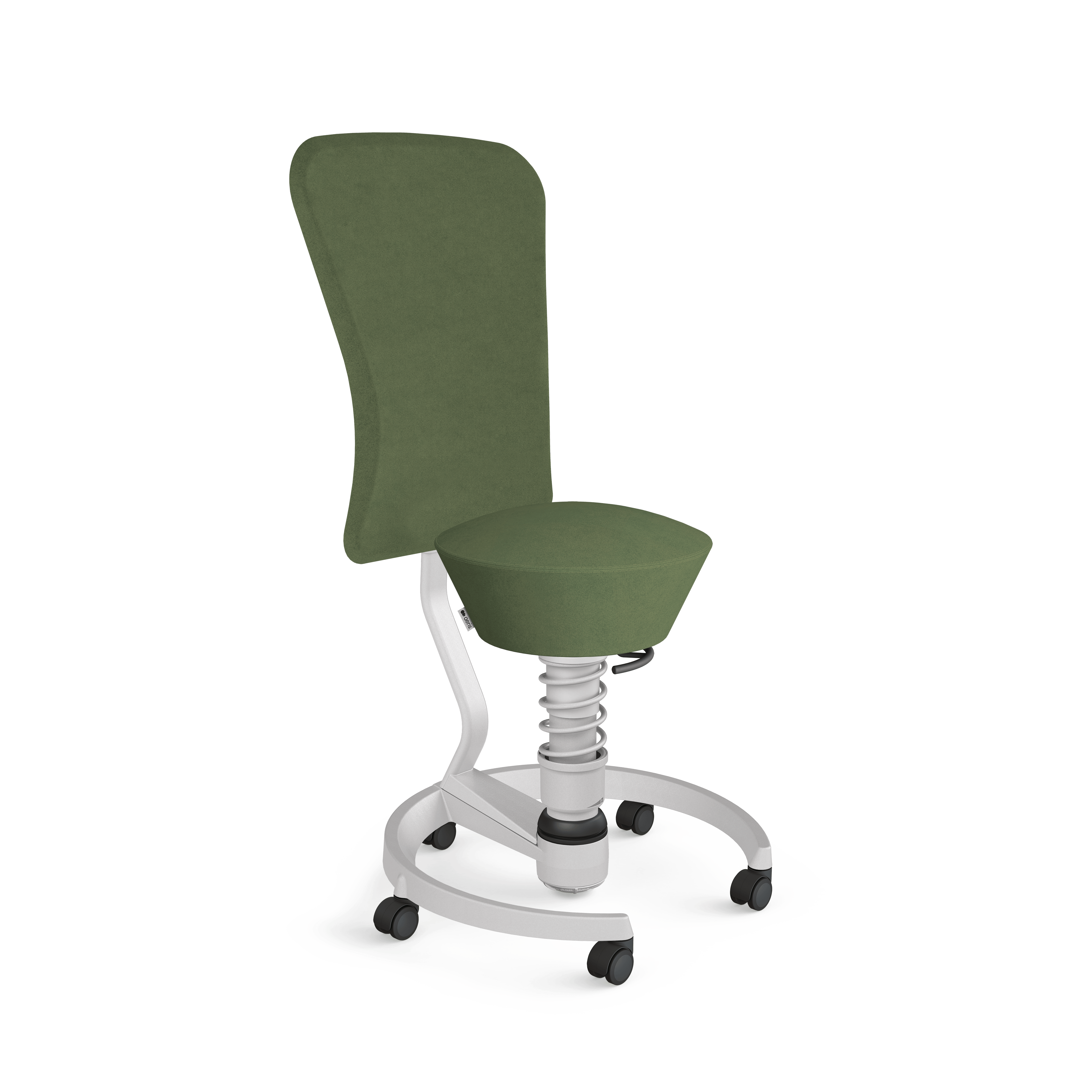 Aeris Swopper selkänojallinen työtuoli Comfort vihreä pehmeä