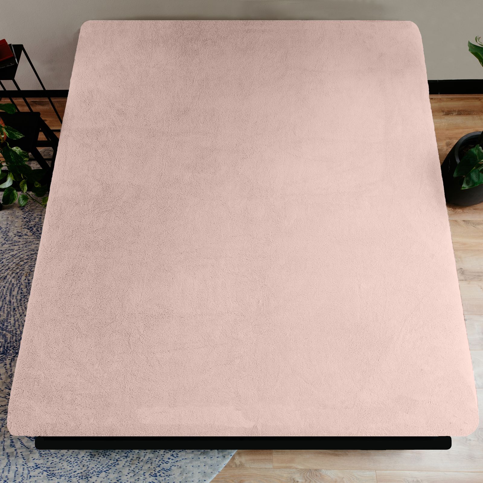 NordDream Teddy aluslakana 180x200 roosa teddykangas