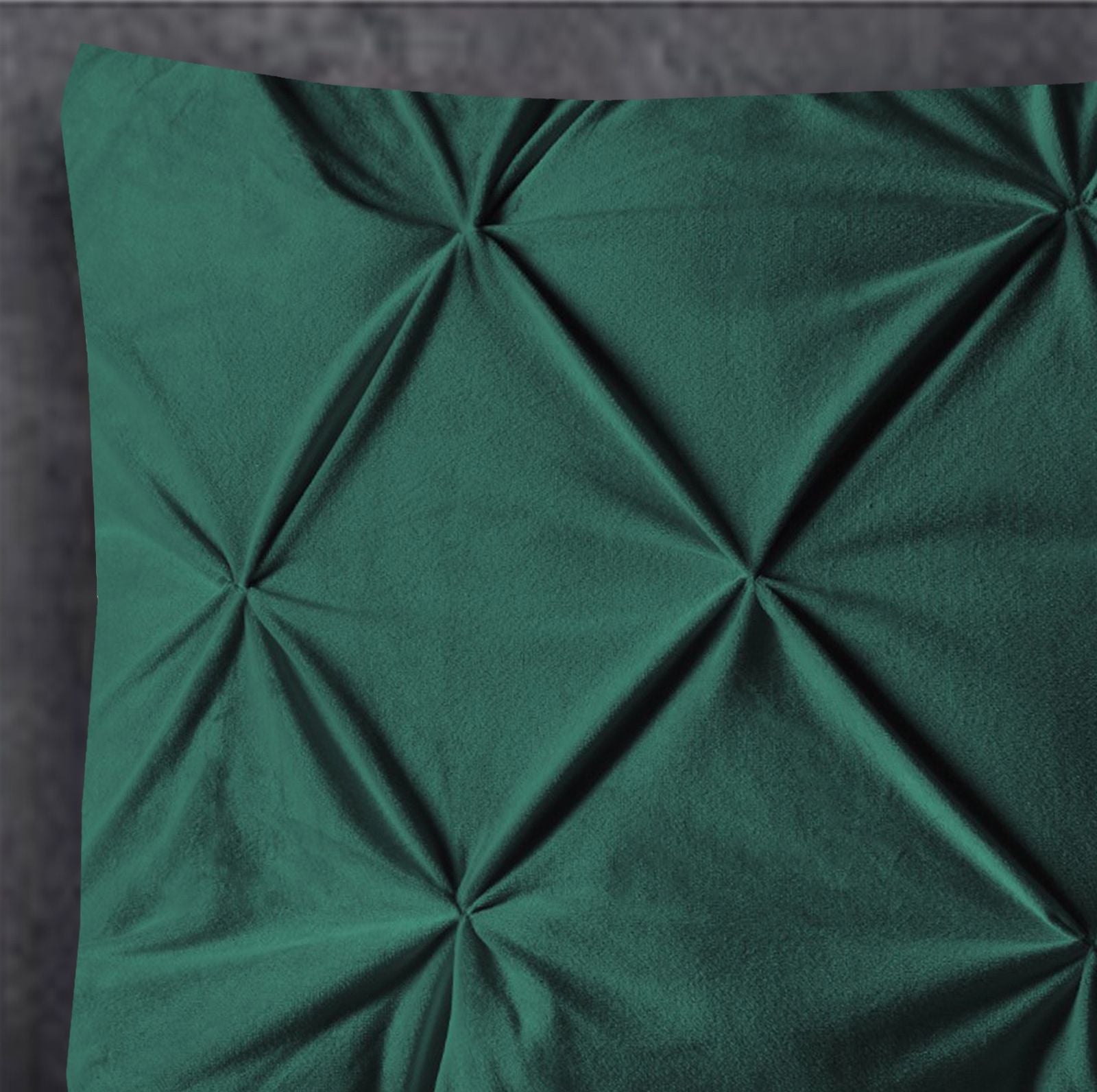 NordDream Velvet Pintuck tyynyliina 60x70 vihreä 2-pack