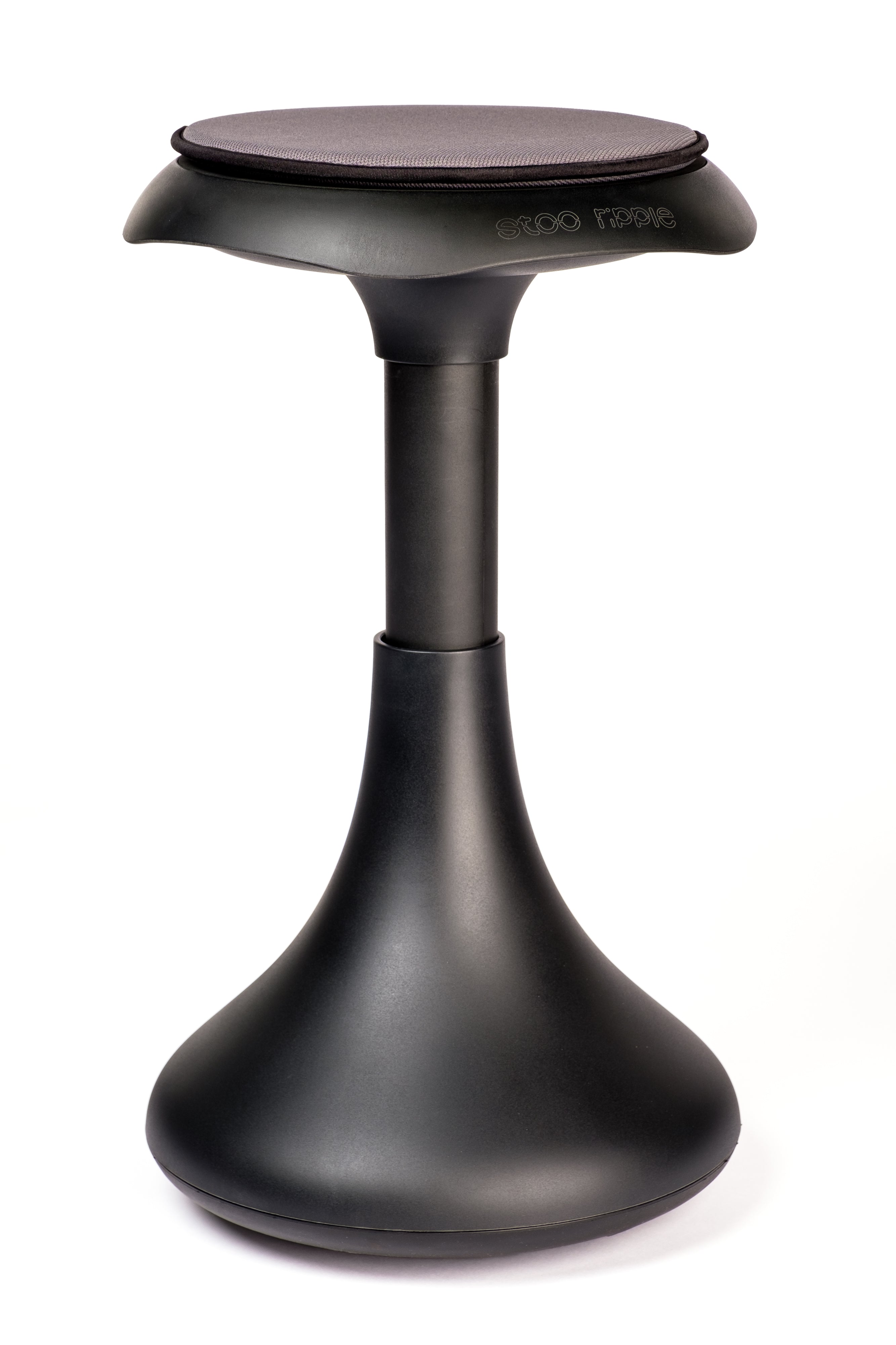 Stoo Ripple aktiivituoli musta 43–63 cm