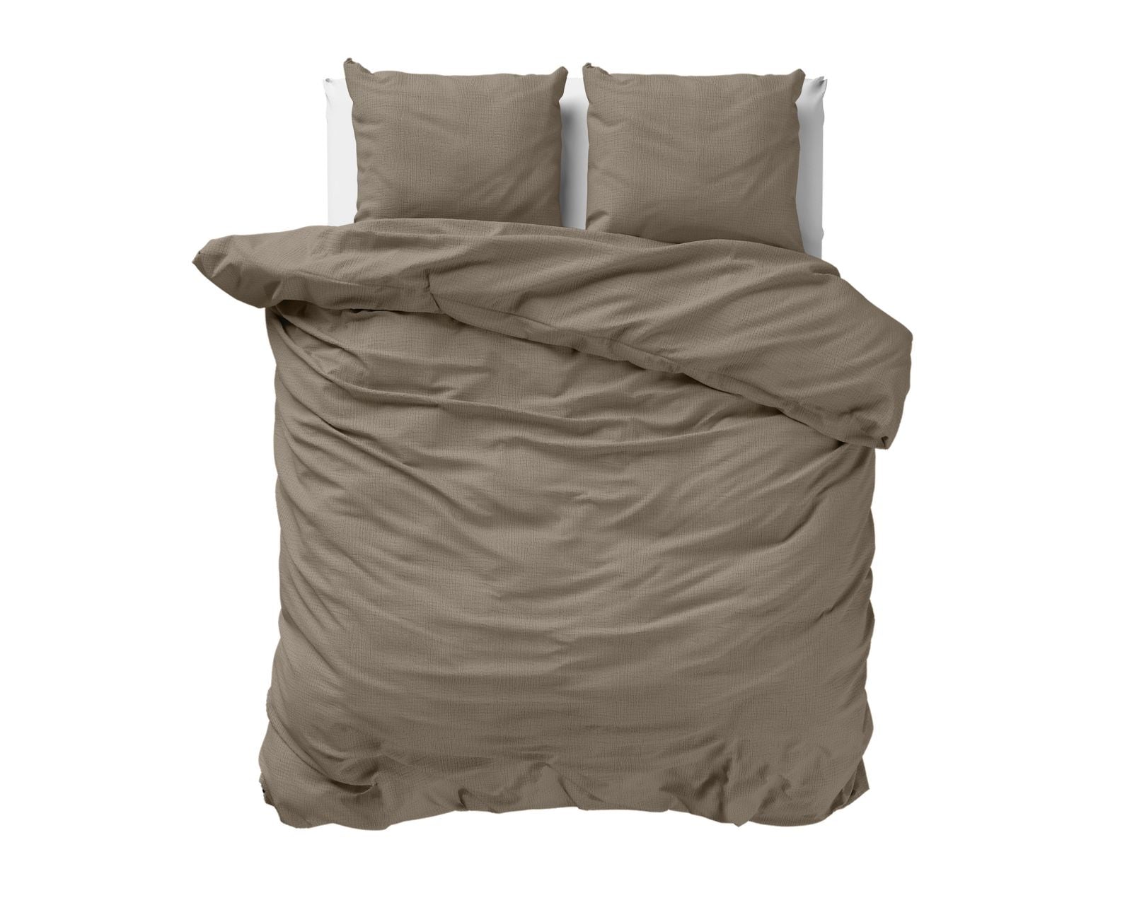 NordDream Mousseline perkaalipussilakana taupe 200x220/240