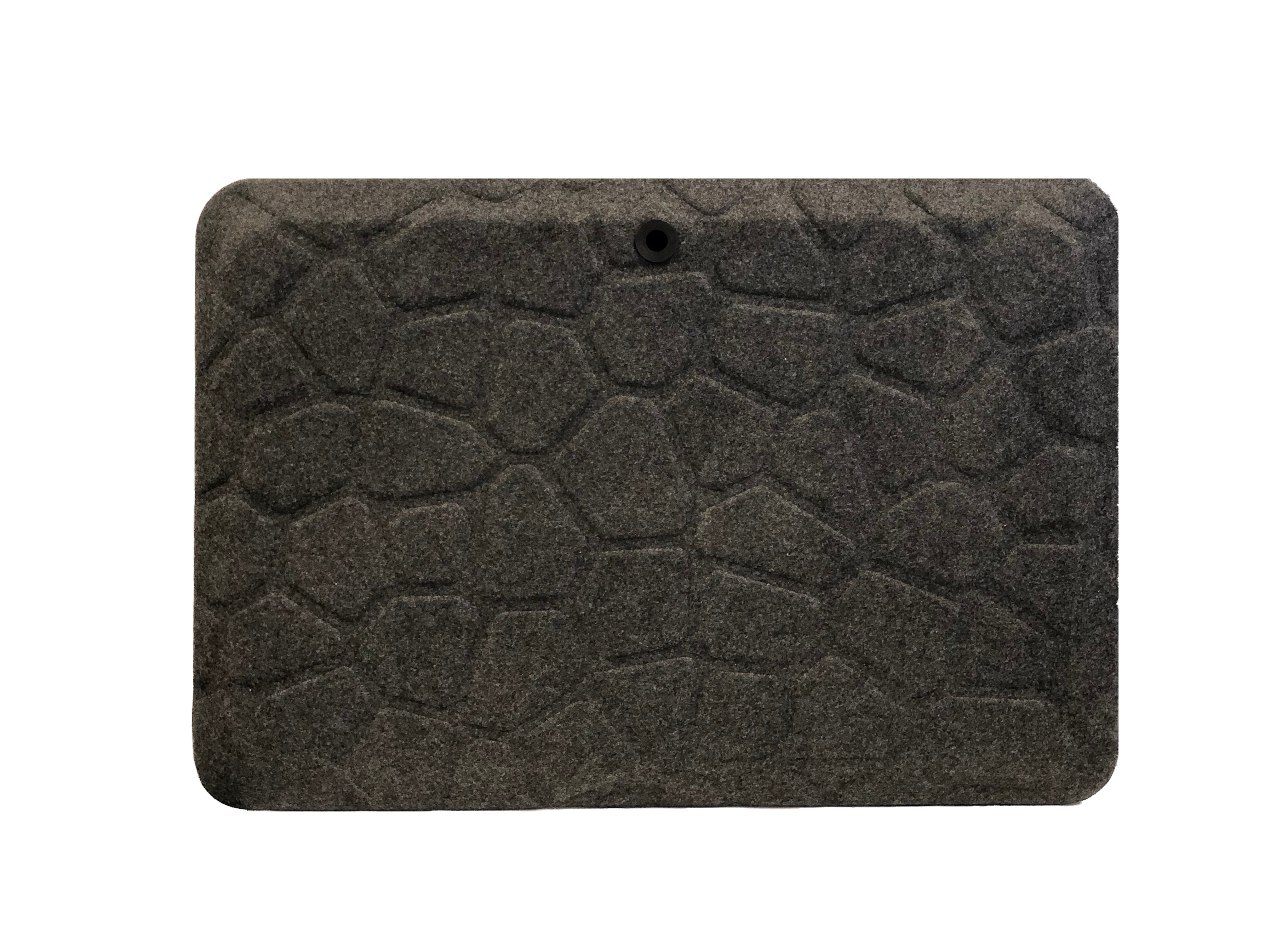 Stoo Super Soft seisontamatto tummanharmaa 76x52