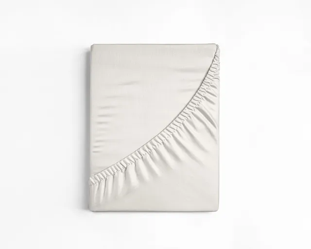 NordDream puuvilla-aluslakana kerma 160x200 cm