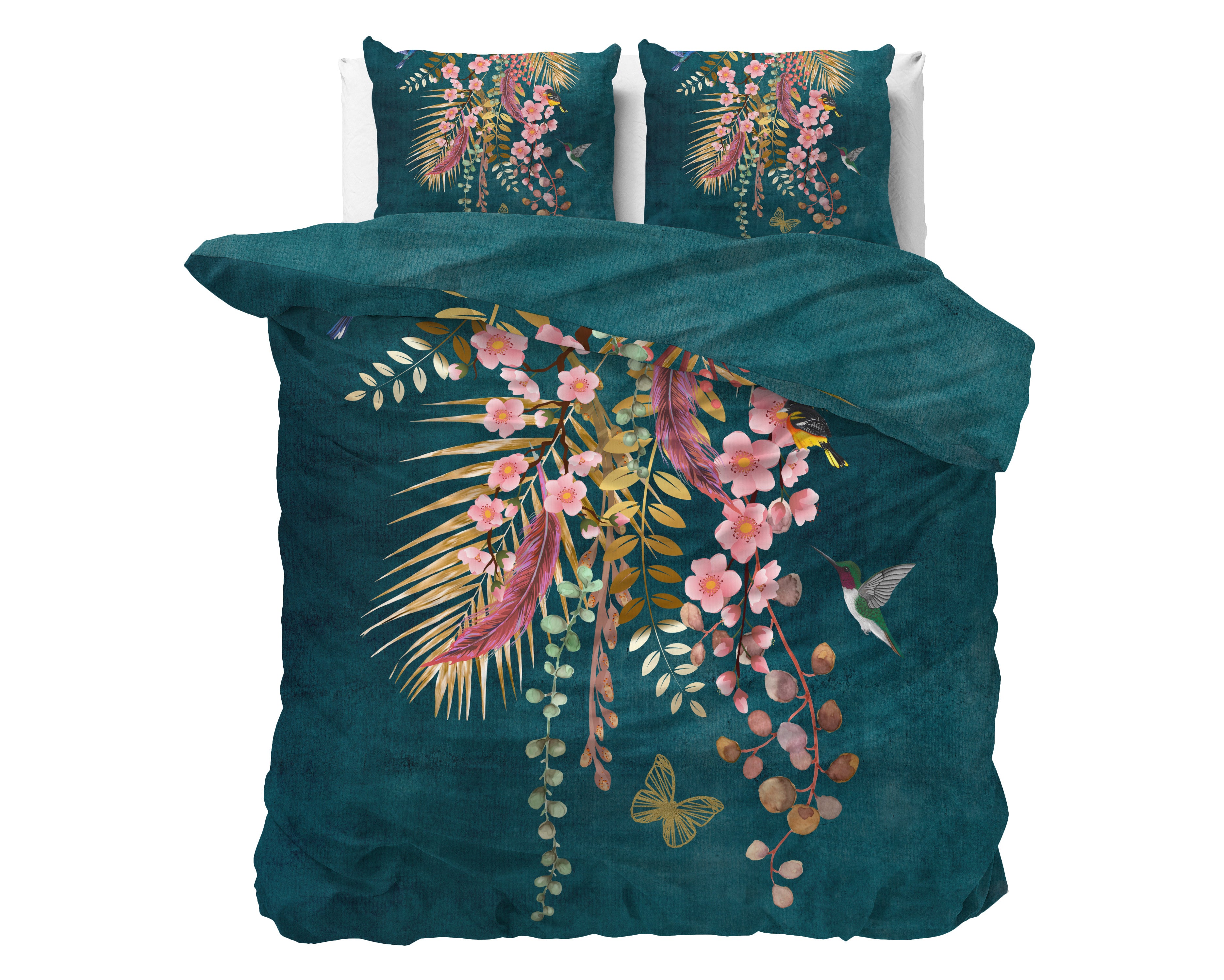 NordDream Satin Kamala pussilakana vihreä 240x220