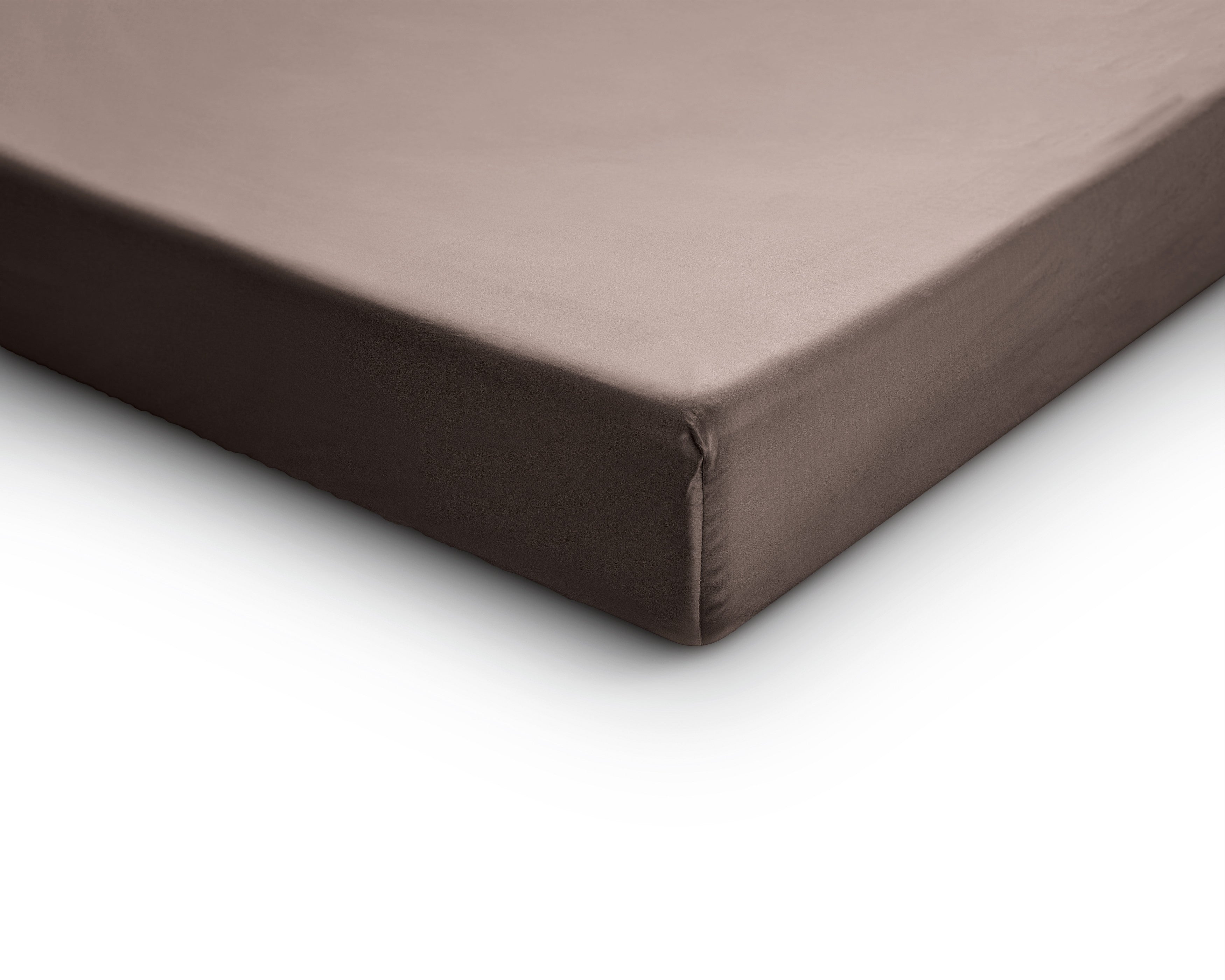 NordDream satiinialuslakana taupe 2 kpl 30 cm