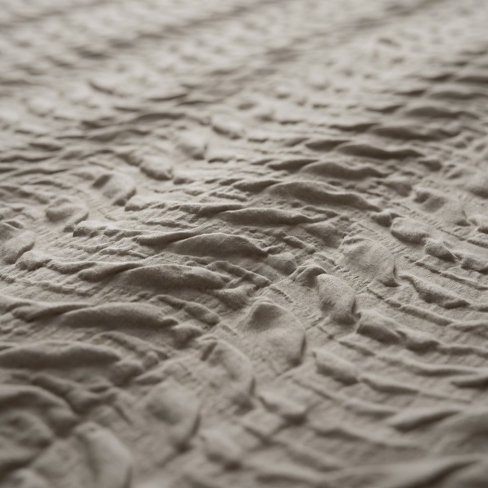 NordDream Embossed Curve pussilakana 140x200 taupe/harmaa