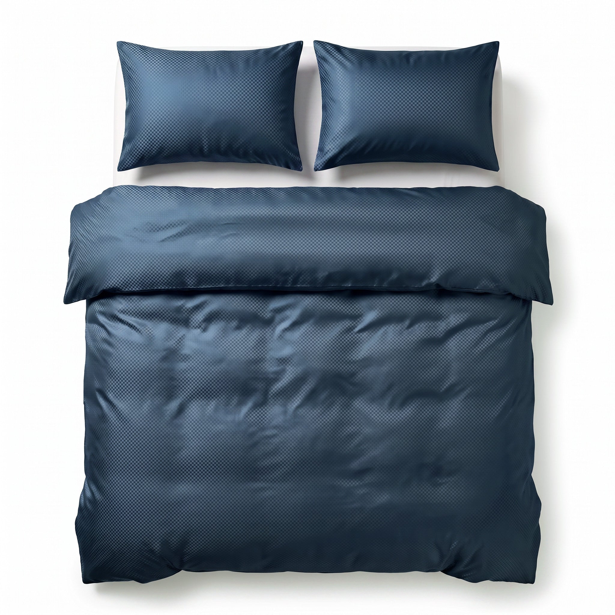 NordDream Hotel Satin Point Navy pussilakana 140x220 mikrokuitu