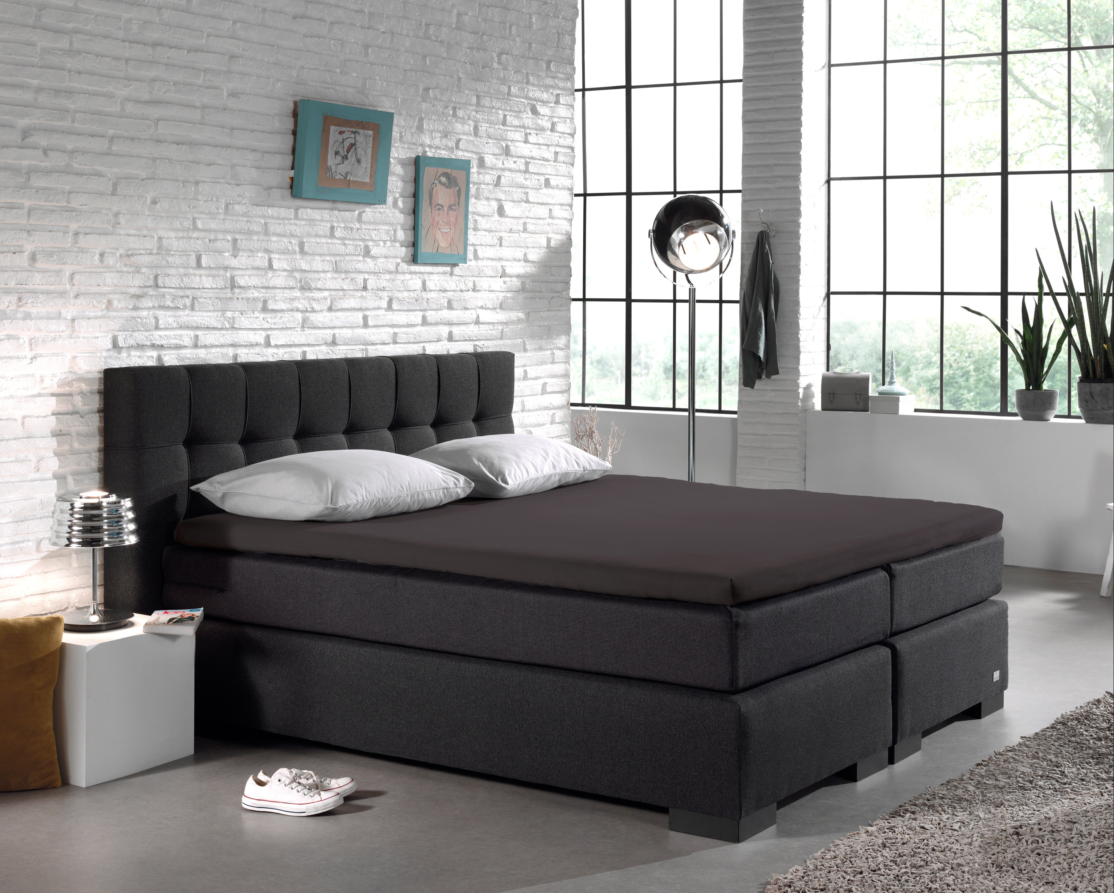 NordSleeps NordDream aluslakana 180x200 antrasiitti puuvilla