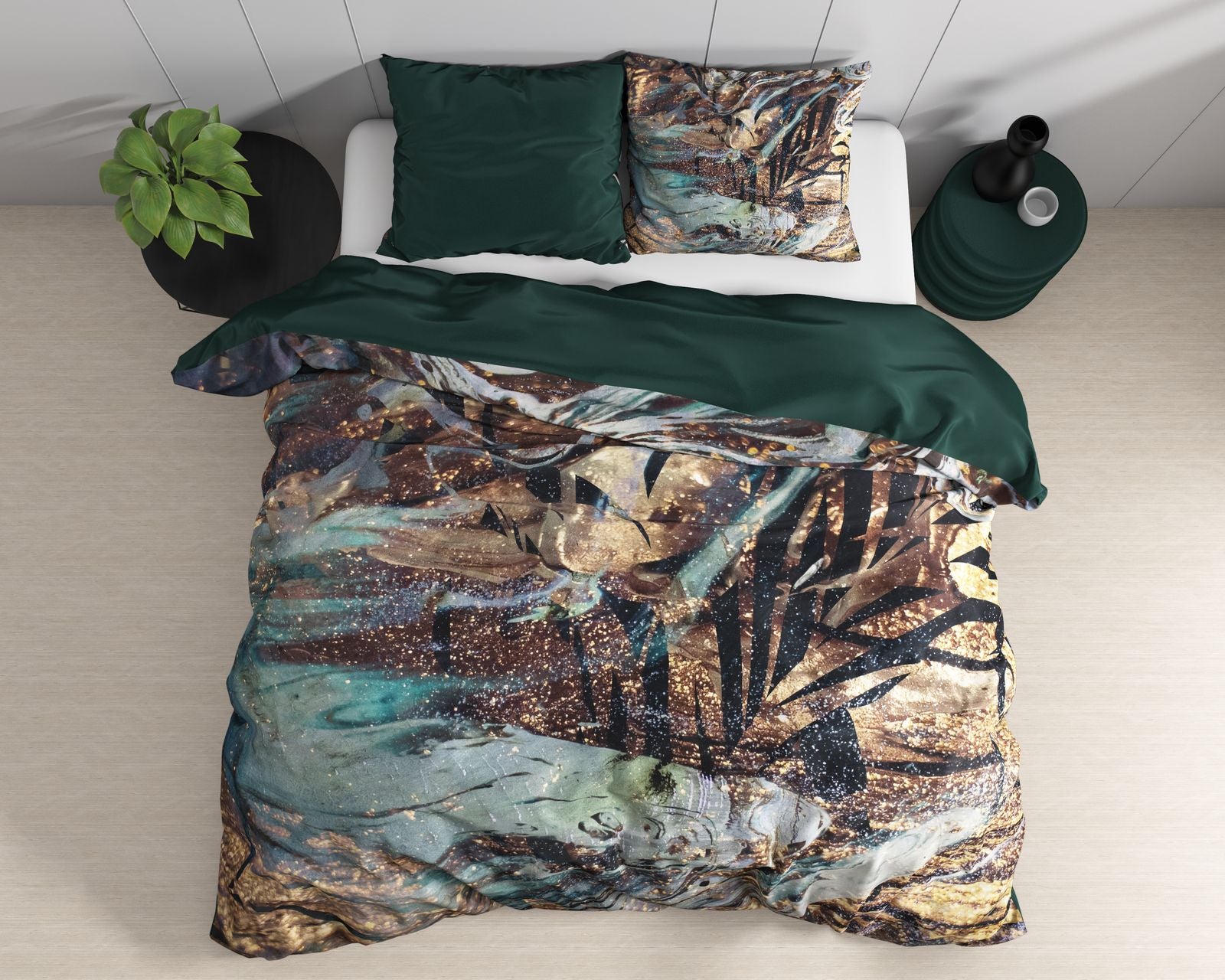 NordDream Wild Apollo pussilakana 240x200/220 taupe satiini