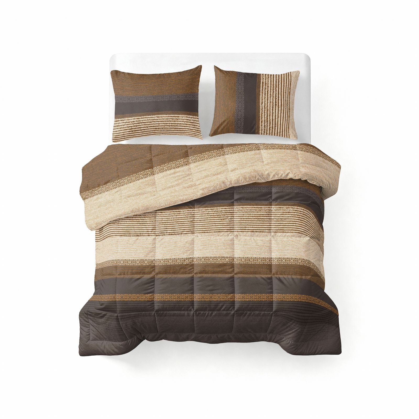 NordDream Lazy Marina peitto 200x200 taupe mikrokuitu