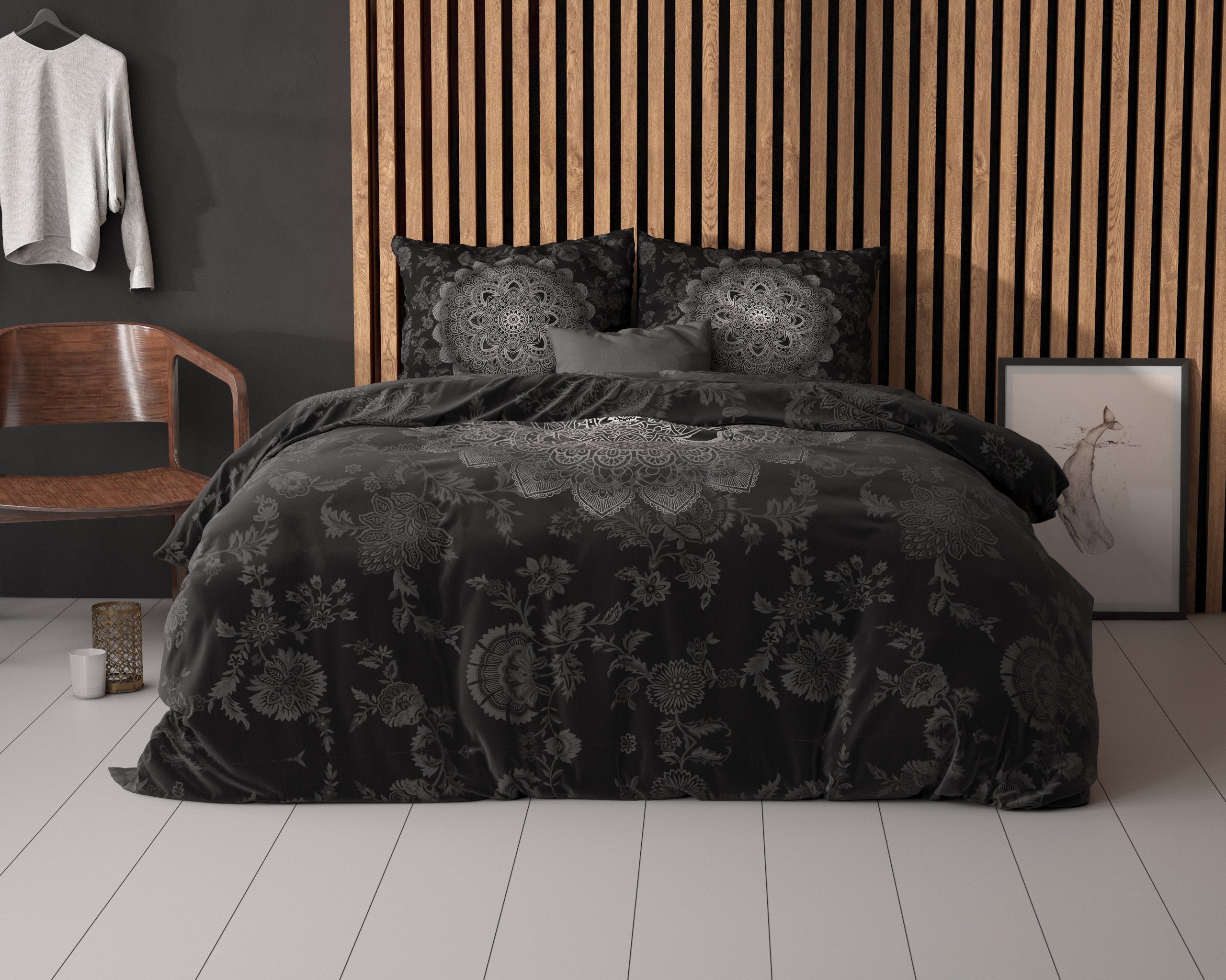 NordDream Essentials Katinka pussilakana 200x200/220 antrasiitti
