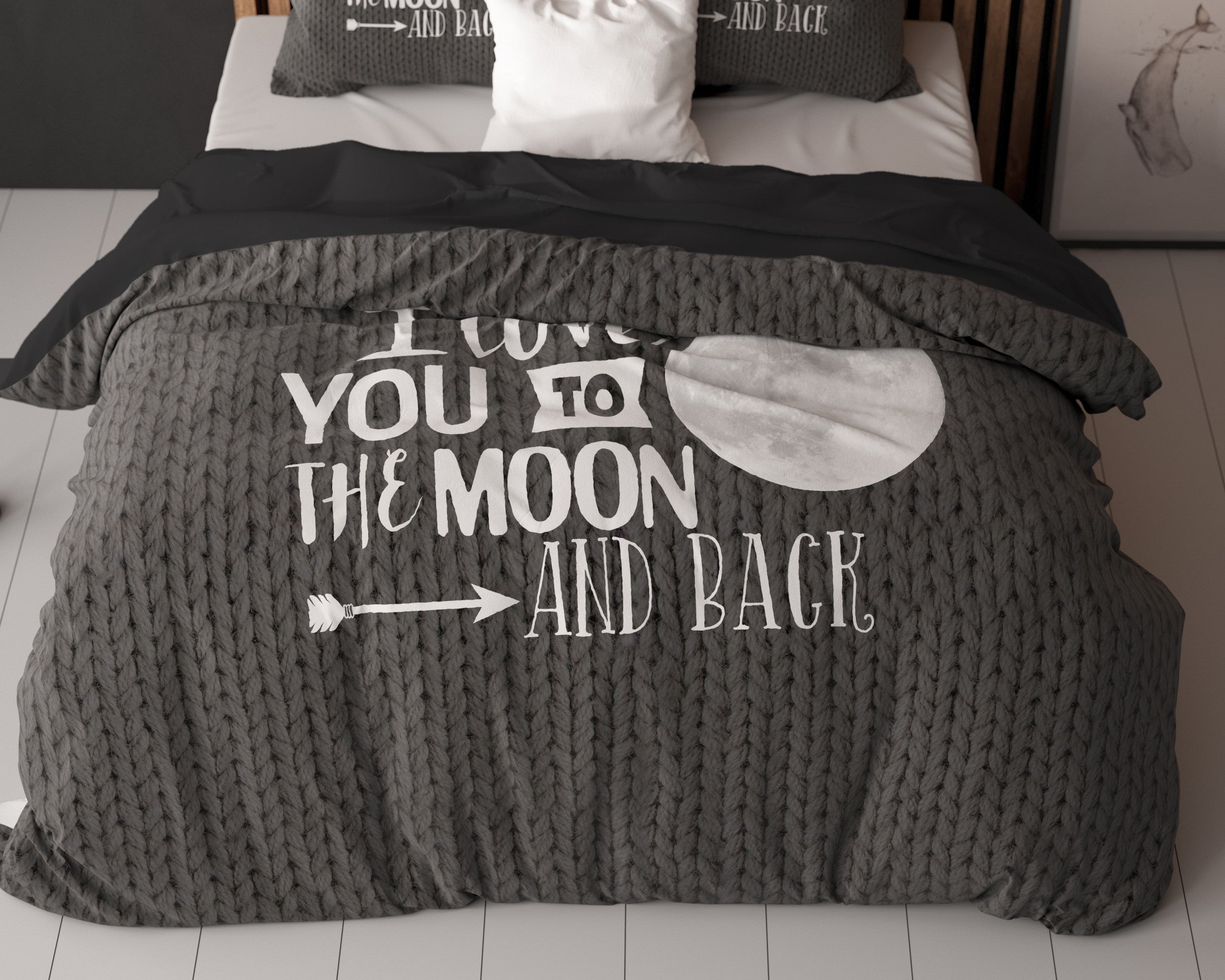 NordDream Essentials Moon and Back pussilakana antrasiitti