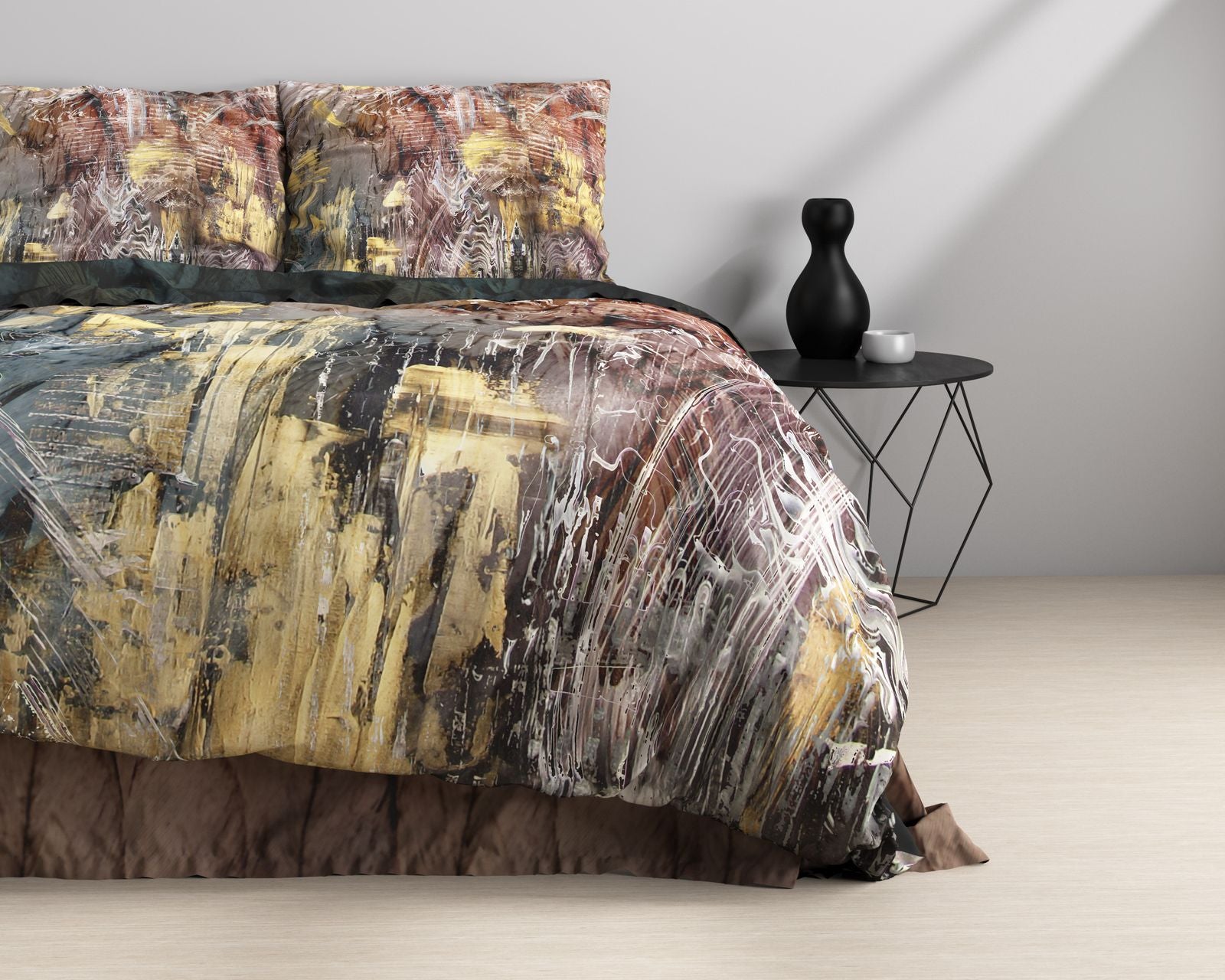 NordDream Marble Sarda pussilakana 240x220 satiini multi