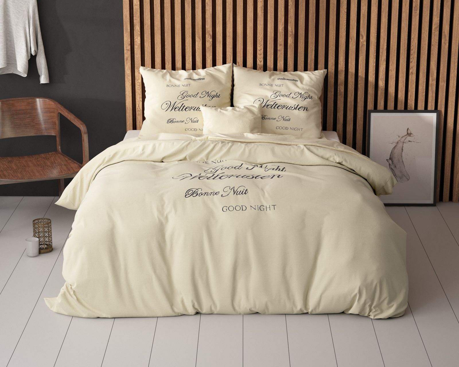 NordDream Essentials Welterusten pussilakana cream 140x200