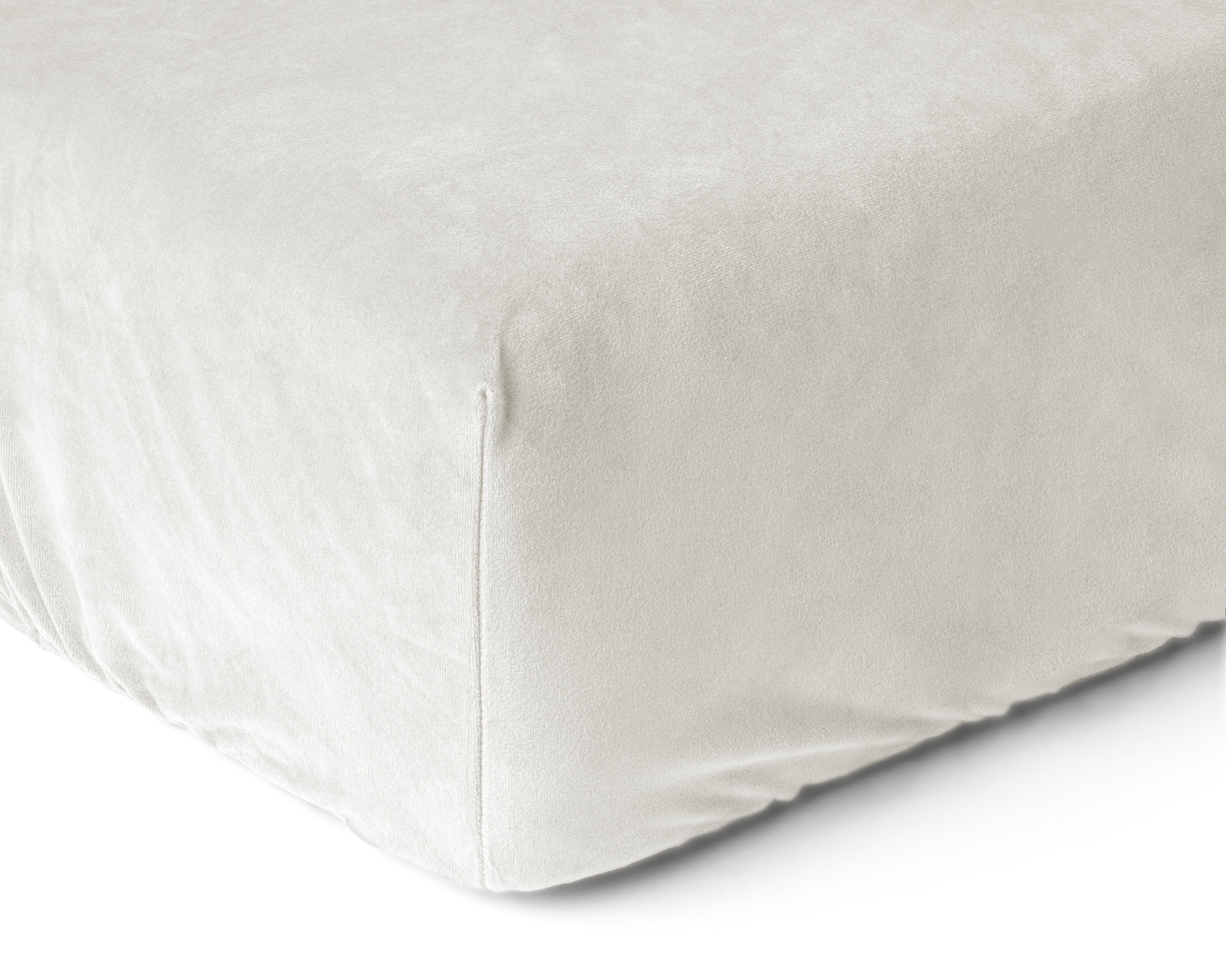 NordDream Velvet aluslakana kerma 160x200 pehmeä