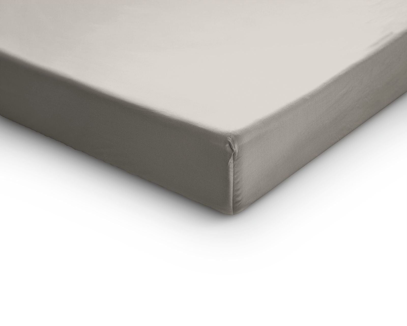 NordDream Satiini split-aluslakana kerma 180x200 cm 15cm