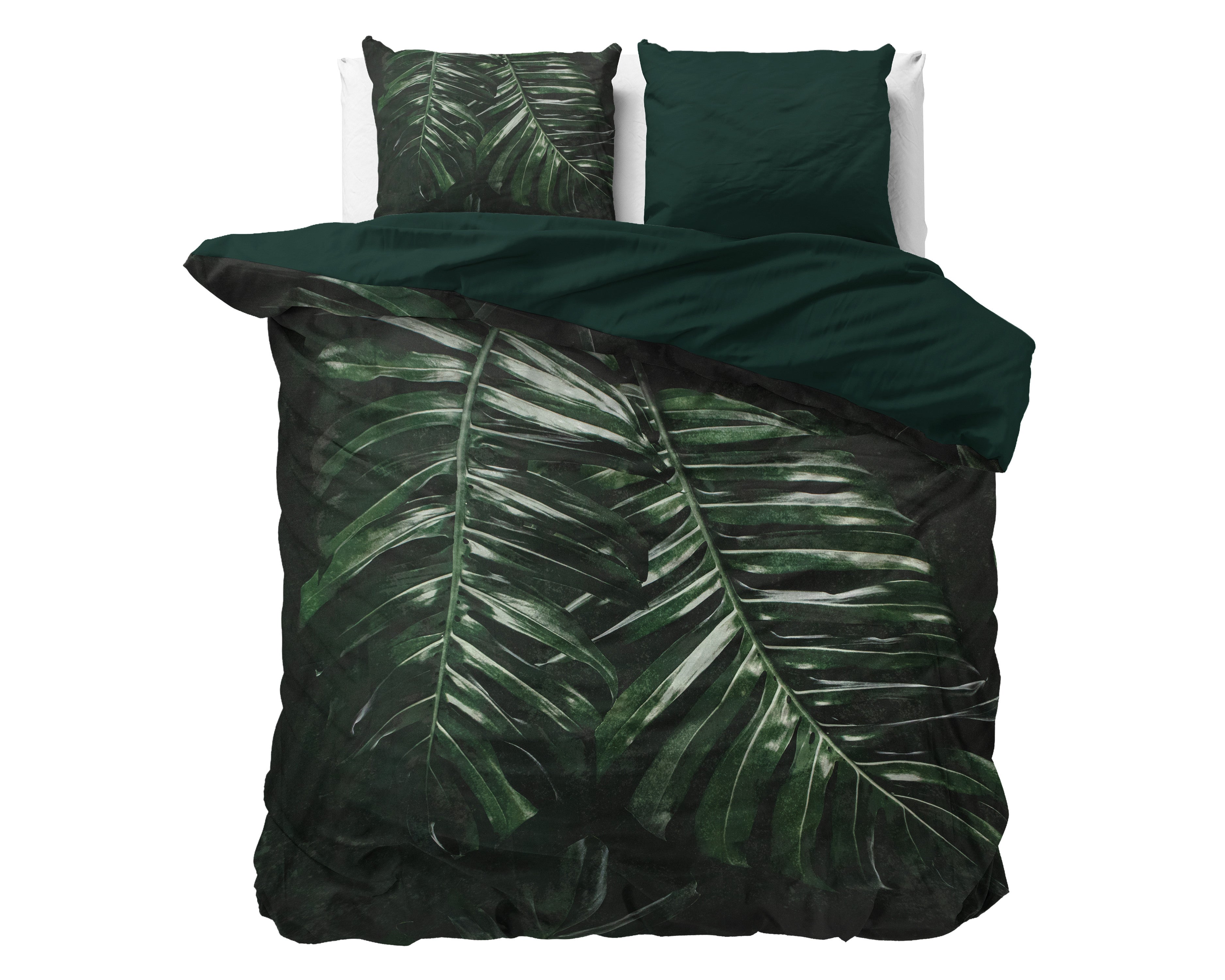 NordDream Botanical Walker pussilakanasetti vihreä 240x220 cm