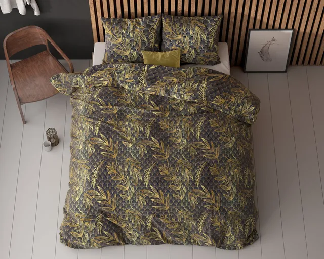 NordDream Elegance Gold Rush pussilakana kulta 200x220 cm