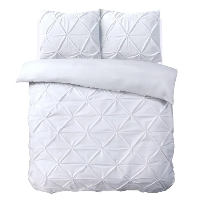 NordDream Velvet Pintuck pussilakana 140x200/220 valkoinen