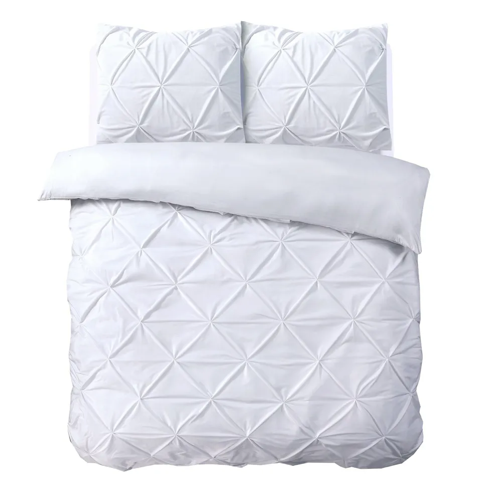 NordDream Velvet Pintuck pussilakana 140x200/220 valkoinen