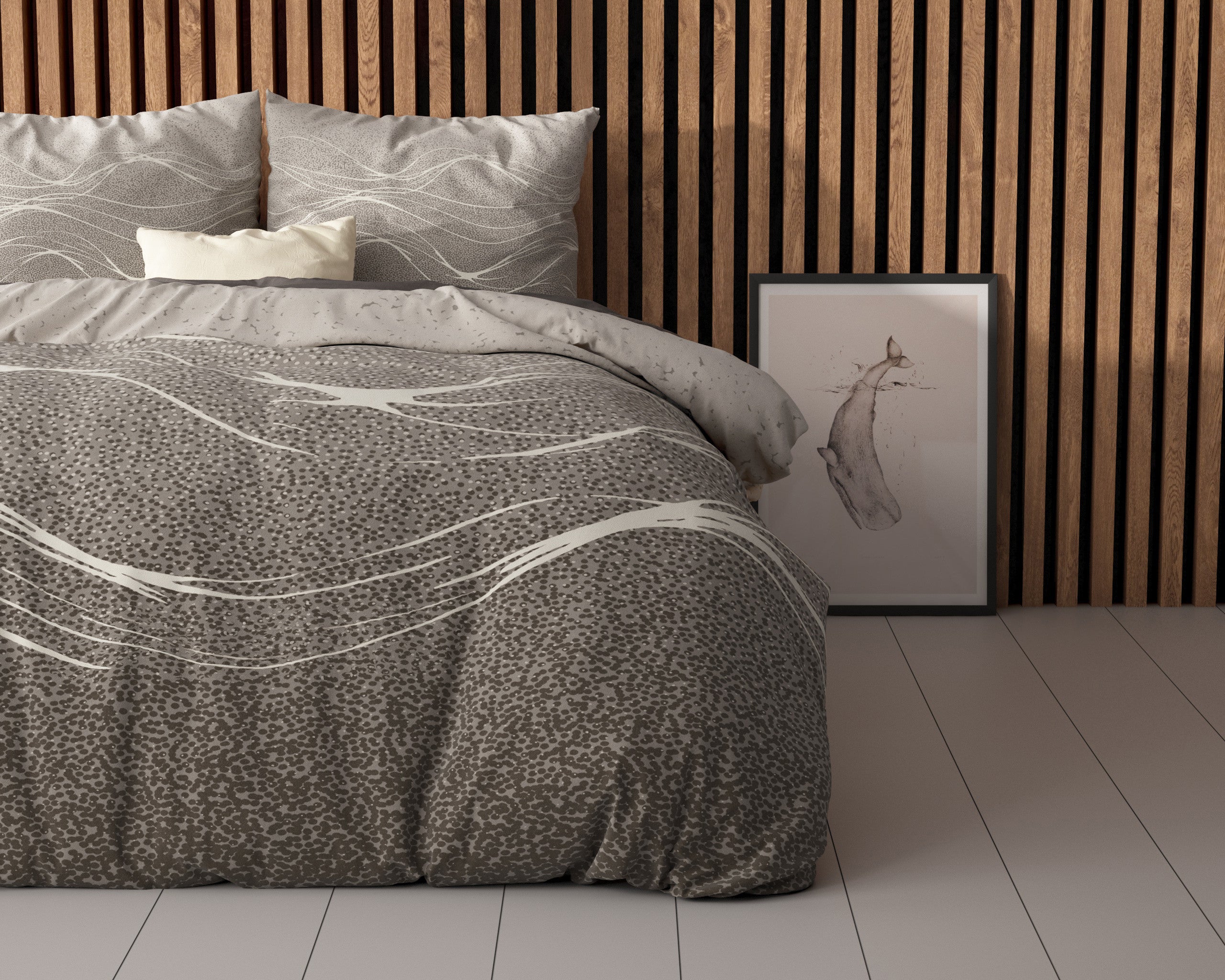 NordDream Essentials Ravna pussilakana 200x200/220 taupe