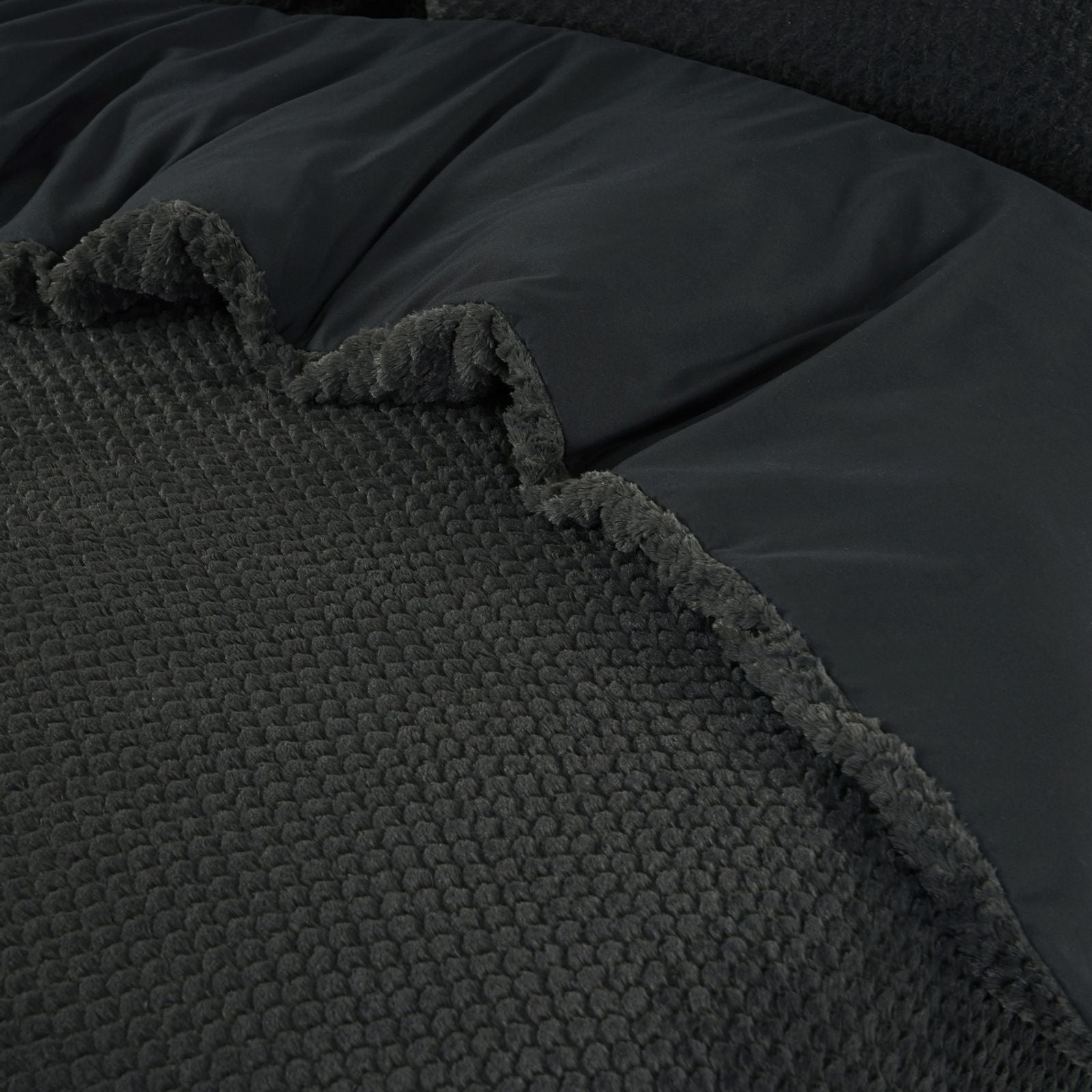 NordSleeps NordDream Teddy Fur pussilakana antrasiitti 200x200