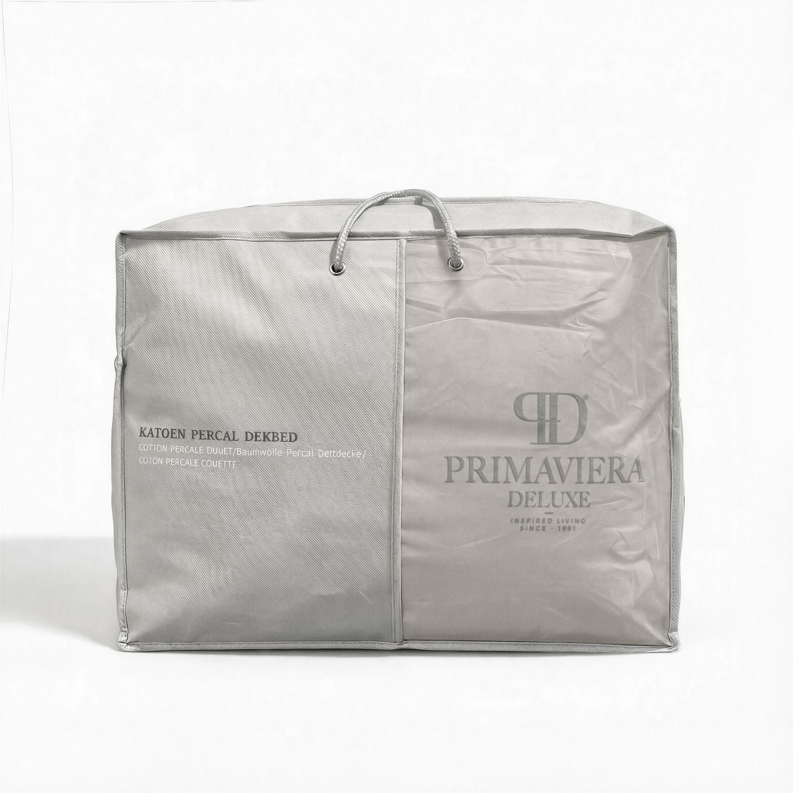 NordDream Lazy Percale peitto taupe pussilakanaton 220 cm