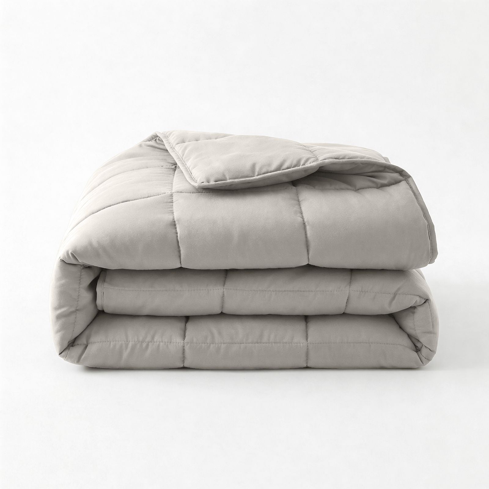 NordDream Lazy Percale peitto taupe pussilakanaton 220 cm