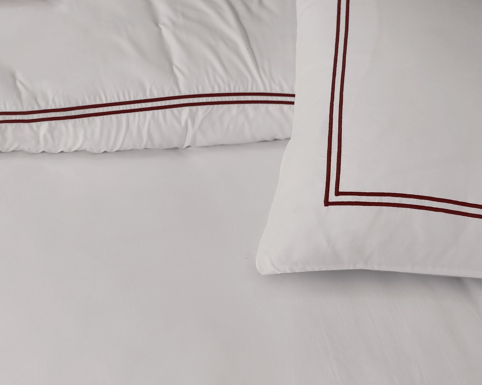 NordDream Hotel Line Brata pussilakanasetti taupe 200x200/260 cm