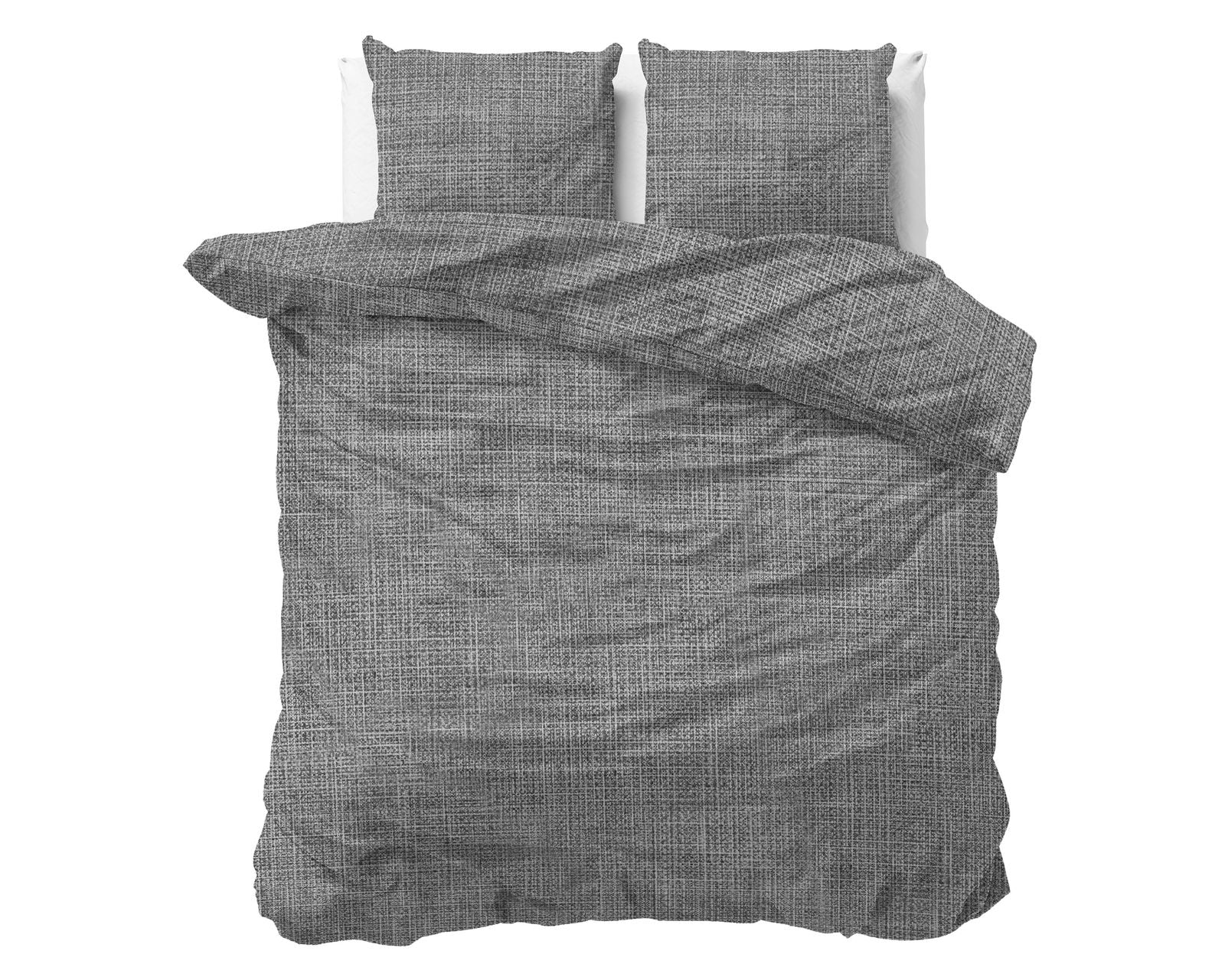 NordDream Pure Vintage pussilakana antrasiitti 240x200/220 puuvilla