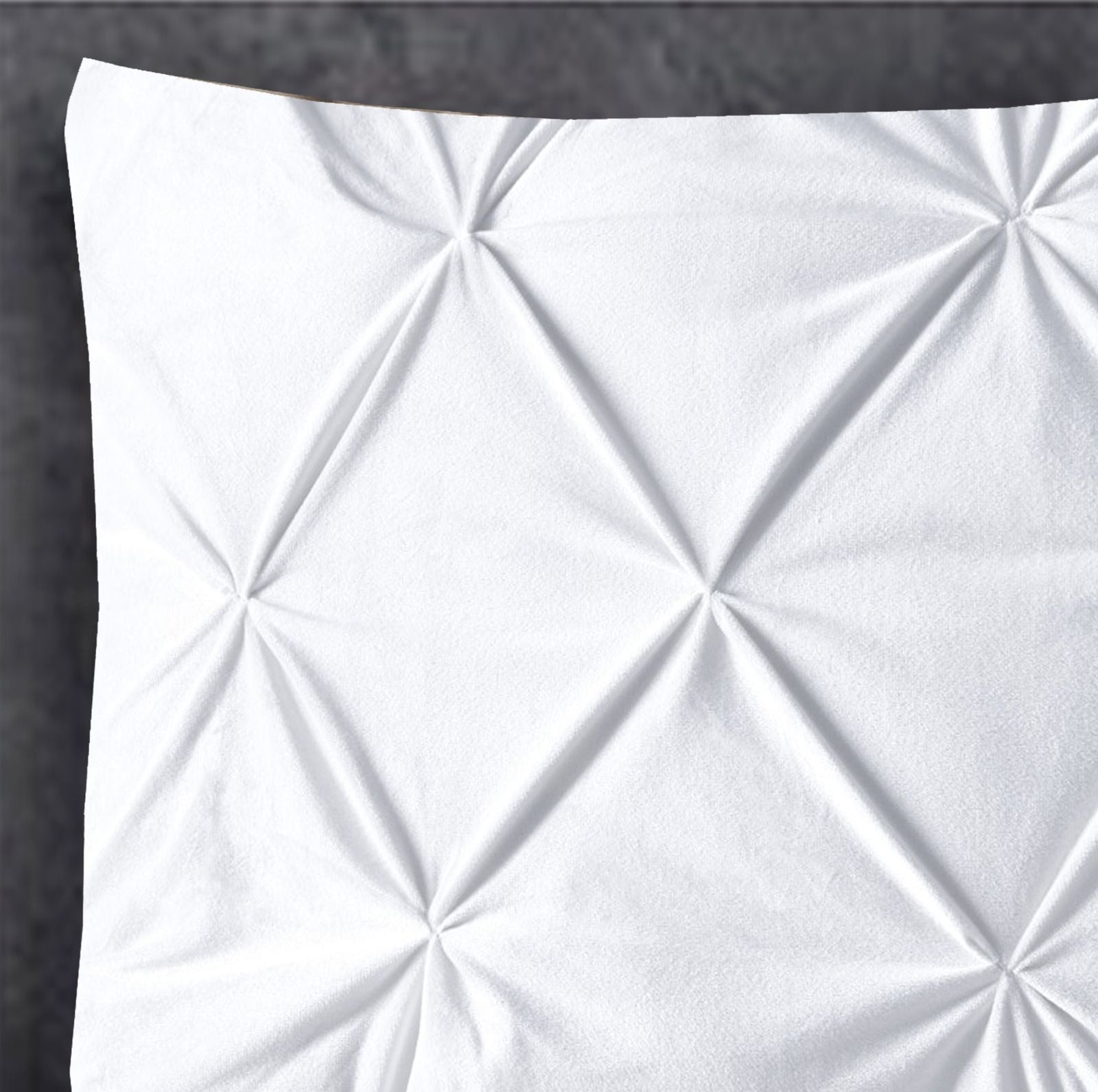 NordDream Velvet Pintuck tyynynpäällinen valk 60x70 2-pack