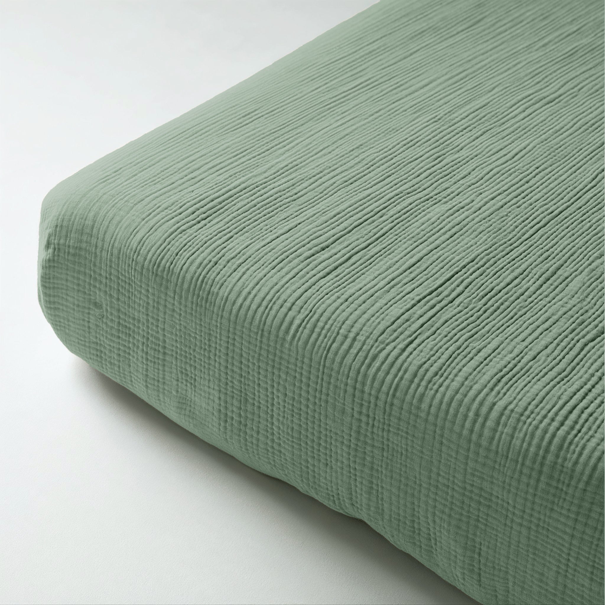 NordDream Mousseline aluslakana 90x200 vihreä musliini