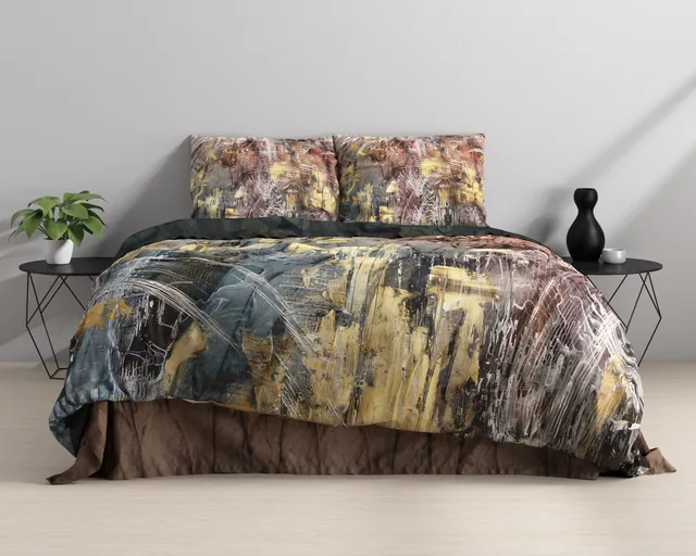NordDream Marble Sarda pussilakana 240x220 satiini multi