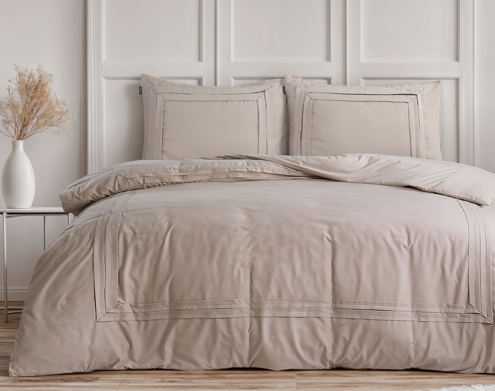 NordDream Fresh Tailored pussilakana taupe 105 gsm