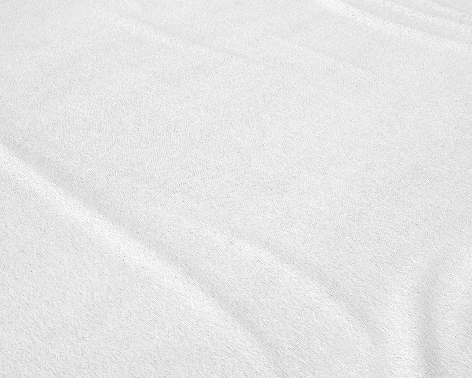 NordDream Flanel lakana 150x250 valkoinen harjattu puuvilla