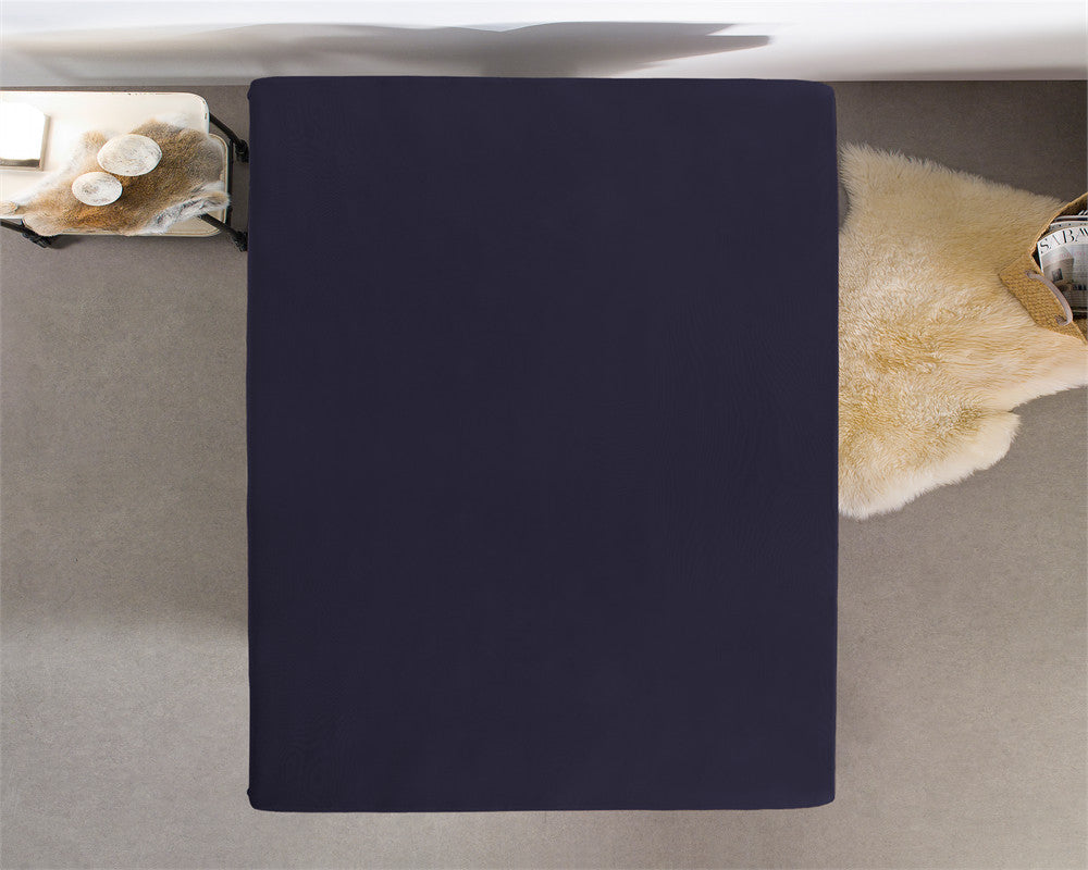 NordDream Jersey muotoonommeltu lakana navy 140x200/220 cm